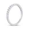 Thumbnail Image 2 of Previously Owned Diamond Wedding Band 3/8 ct tw Round-cut 14K White Gold