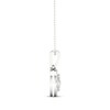 Thumbnail Image 3 of Previously Owned Multi-Diamond Necklace 1/2 ct tw Round-Cut 10K White Gold 18"