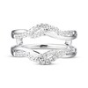 Thumbnail Image 3 of Previously Owned Diamond Enhancer Ring 1/4 ct tw Round-cut 14K White Gold