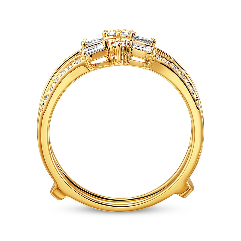 Previously Owned Diamond Enhancer Ring 1/3 ct tw Round-cut 14K Yellow Gold