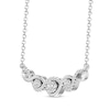 Thumbnail Image 2 of Previously Owned Diamond Fashion Necklace 1/4 ct tw Round-cut 10K White Gold 18"