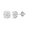 Thumbnail Image 0 of Previously Owned Diamond Earrings 1-1/5 ct tw Round-cut 14K White Gold