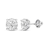 Thumbnail Image 1 of Previously Owned Diamond Earrings 1-1/5 ct tw Round-cut 14K White Gold