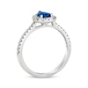 Thumbnail Image 3 of Previously Owned Le Vian Sapphire Ring 3/8 ct tw Diamonds 14K Vanilla Gold