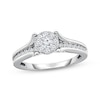 Thumbnail Image 1 of Previously Owned Diamond Engagement Ring 3/4 ct tw Round-cut 10K White Gold