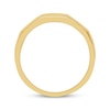Thumbnail Image 2 of Previously Owned Men's Diamond Wedding Band 1/10 ct tw Round-cut 10K Yellow Gold