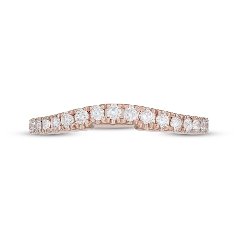 Main Image 3 of Previously Owned Neil Lane Diamond Wedding Band 1/3 ct tw Round-cut 14K Rose Gold
