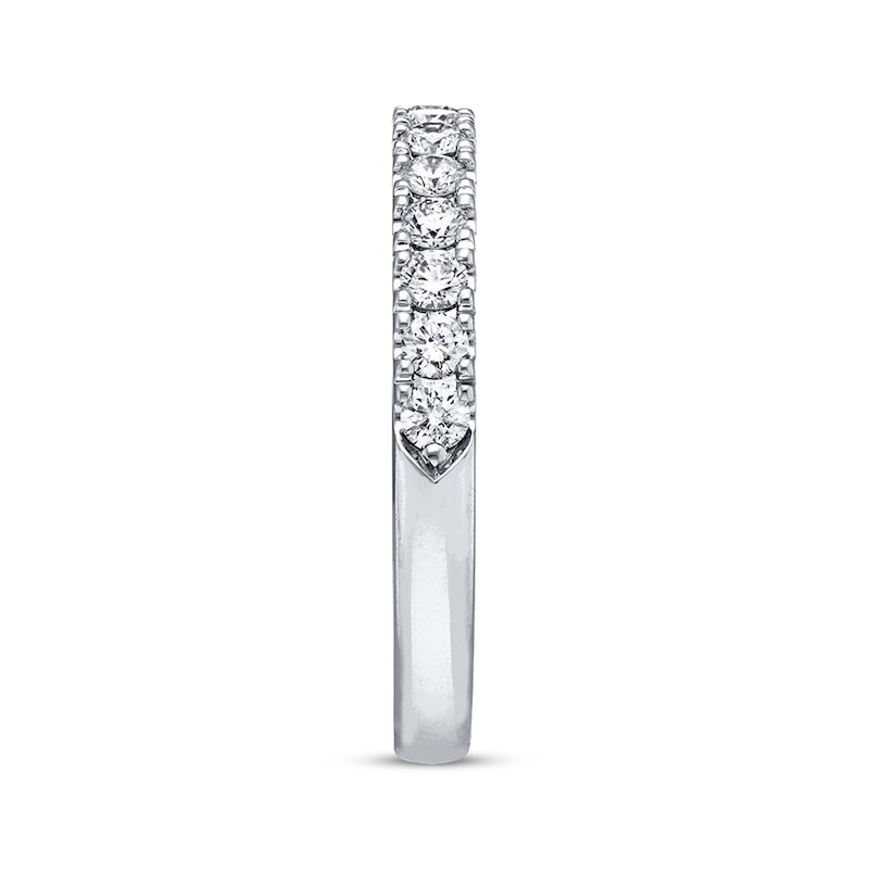 Previously Owned Neil Lane Diamond Wedding Band 1/2 ct tw Round-cut 14K White Gold