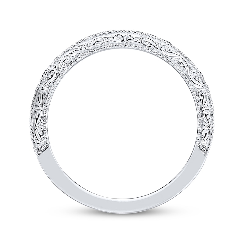 Main Image 3 of Previously Owned Neil Lane Diamond Band 1/3 ct tw Round-cut 14K White Gold - Size 4