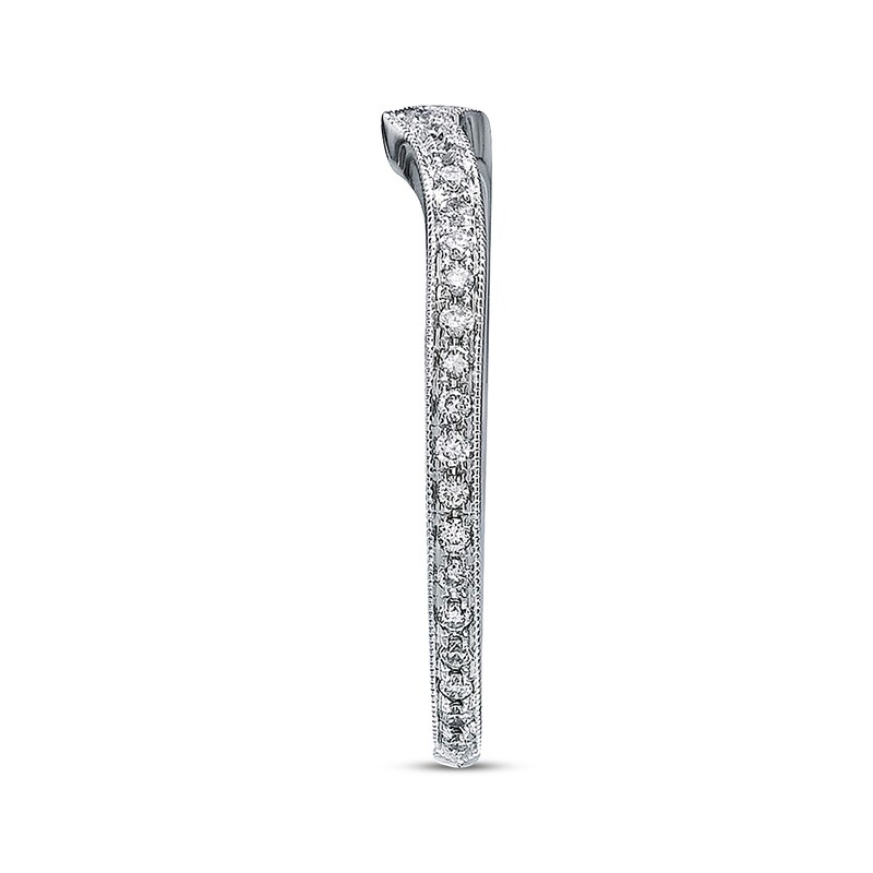 Previously Owned Neil Lane Wedding Band 1/5 ct tw Round-cut Diamonds 14K White Gold
