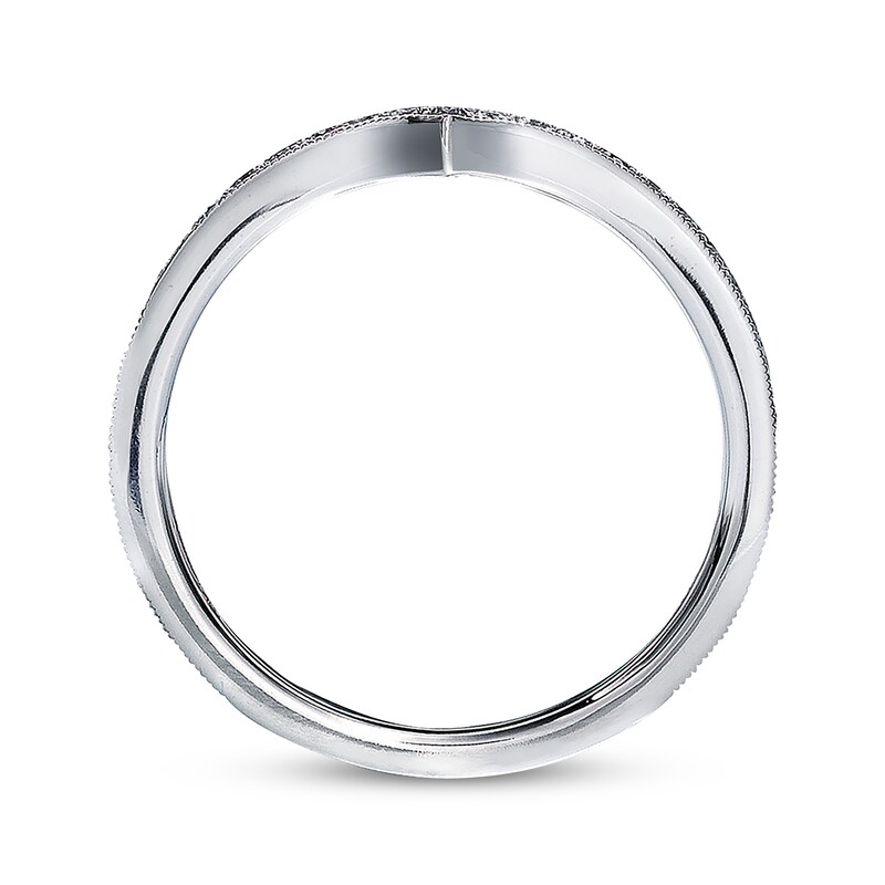 Previously Owned Neil Lane Wedding Band 1/5 ct tw Round-cut Diamonds 14K White Gold