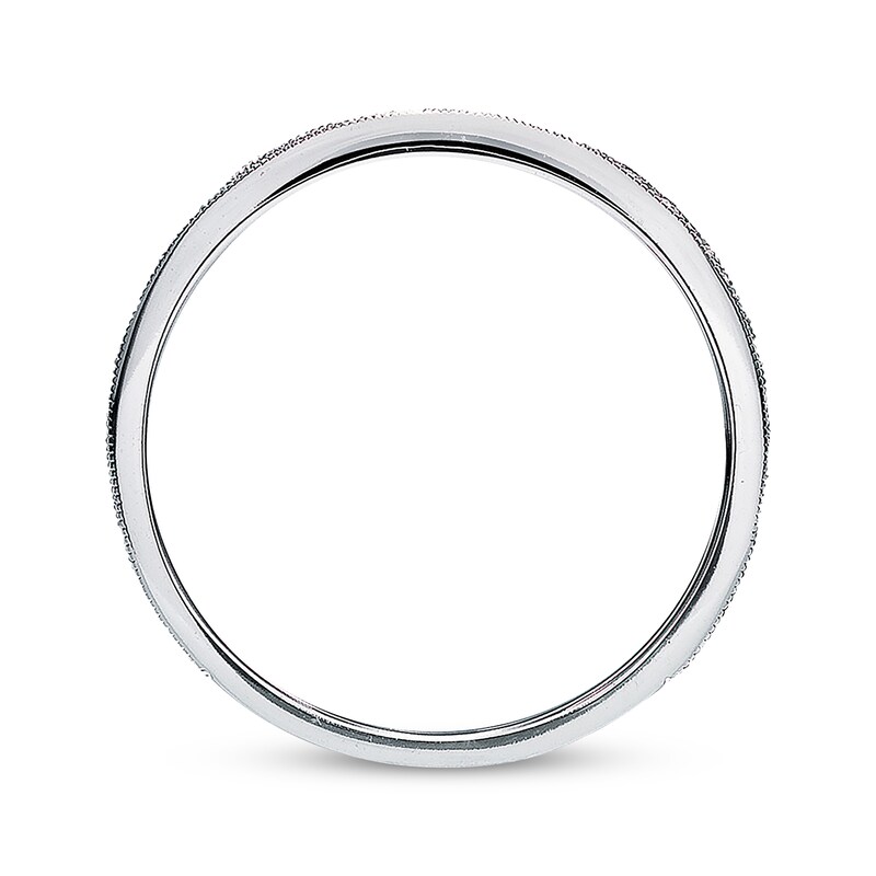 Main Image 3 of Previously Owned Neil Lane Wedding Band 1/5 ct tw Round-cut Diamonds 14K White Gold Size 6.75