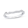 Thumbnail Image 1 of Previously Owned Neil Lane Diamond Wedding Band 1/6 ct tw Round-cut 14K White Gold Size 10