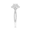 Previously Owned Neil Lane Diamond Engagement Ring 1 ct tw Princess & Round-cut 14K White Gold
