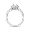 Previously Owned Neil Lane Diamond Engagement Ring 1 ct tw Princess & Round-cut 14K White Gold