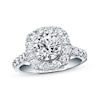 Thumbnail Image 1 of Previously Owned Neil Lane Engagement Ring 2-3/4 ct tw Round-cut Diamonds 14K White Gold - Size 4.5