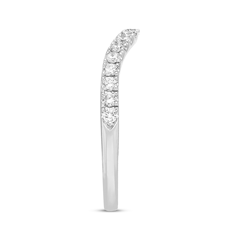 Previously Owned Neil Lane Diamond Wedding Band 3/8 ct tw Round-cut 14K White Gold