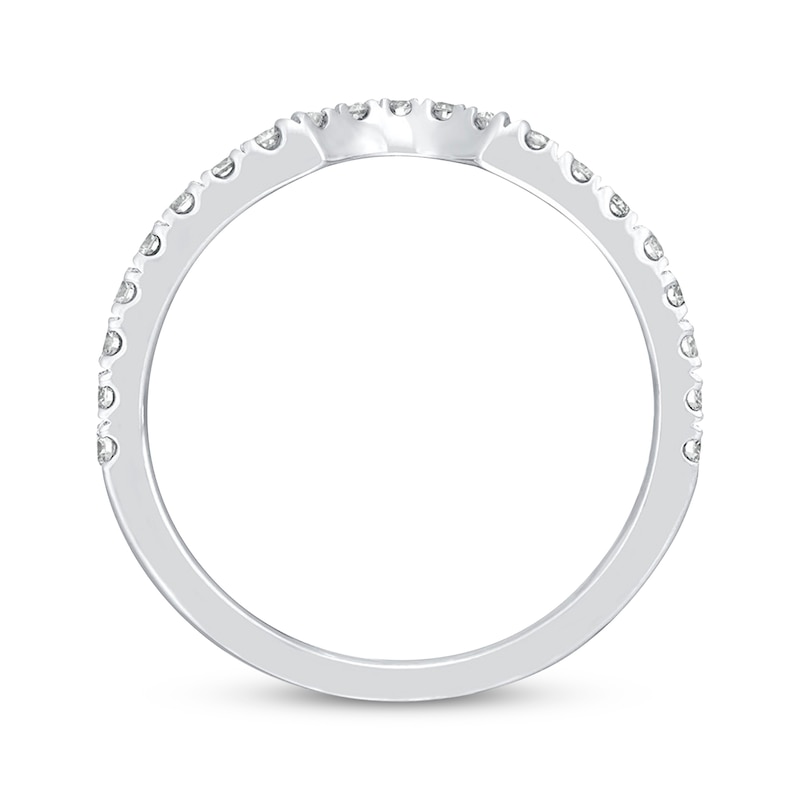 Main Image 3 of Previously Owned Neil Lane Wedding Band 3/8 ct tw Round-cut Diamonds 14K White Gold Size 11.25