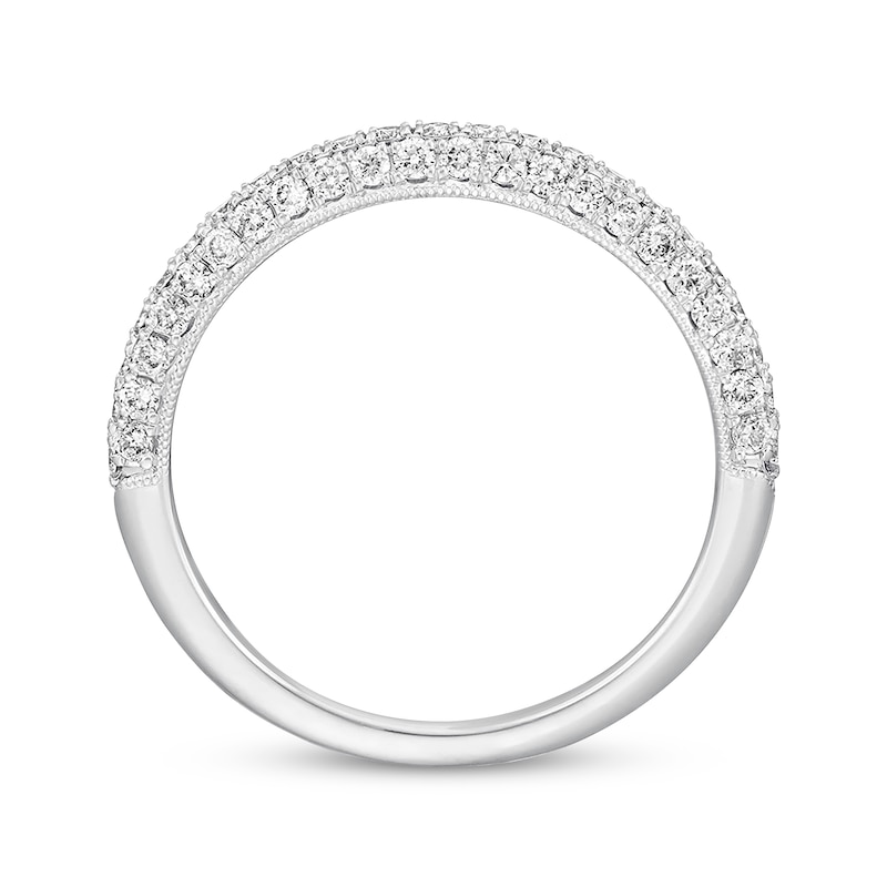 Previously Owned Neil Lane Diamond Wedding Band 5/8 ct tw Round-cut 14K White Gold