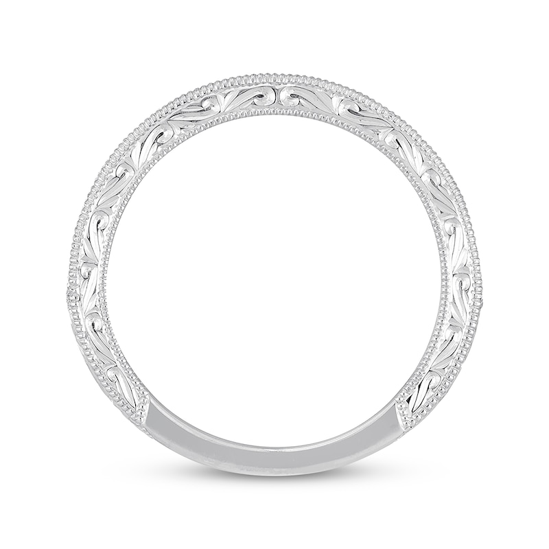 Main Image 3 of Previously Owned Neil Lane Diamond Wedding Band 5/8 ct tw Princess-cut 14K White Gold Size 5