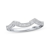 Previously Owned Neil Lane Wedding Band 1/8 ct tw Round-cut Diamonds 14K White Gold