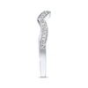 Previously Owned Neil Lane Wedding Band 1/8 ct tw Round-cut Diamonds 14K White Gold