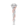 Previously Owned Neil Lane Engagement Ring 1/2 ct tw Round-cut Diamonds 14K Two-Tone Gold