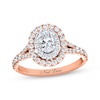 Thumbnail Image 0 of Previously Owned Neil Lane Engagement Ring 1 ct tw Oval & Round-cut Diamonds 14K Two-Tone Gold - Size 5