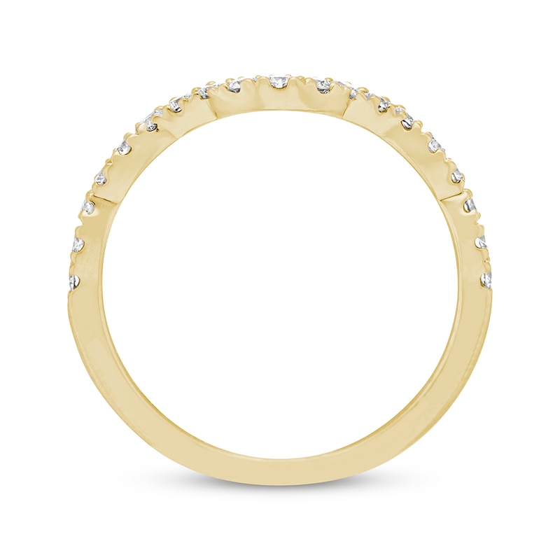 Previously Owned Neil Lane Diamond Wedding Band 1/3 ct tw Round-cut 14K Yellow Gold