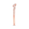 Previously Owned Neil Lane Wedding Band 1/6 ct tw Round-cut Diamonds 14K Rose Gold