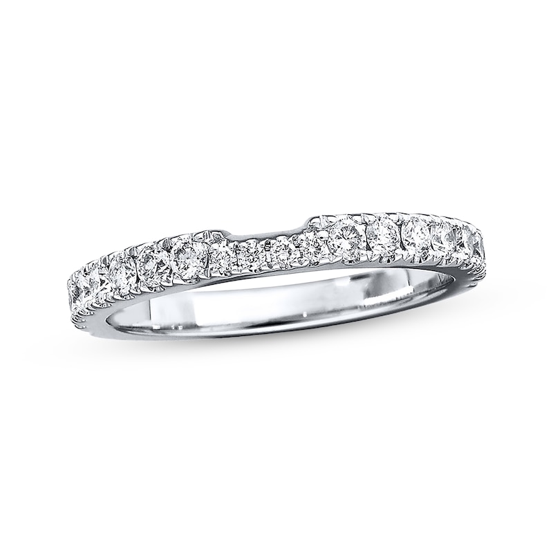 Previously Owned Neil Lane Wedding Band 1/2 ct tw Round-cut Diamonds 14K White Gold
