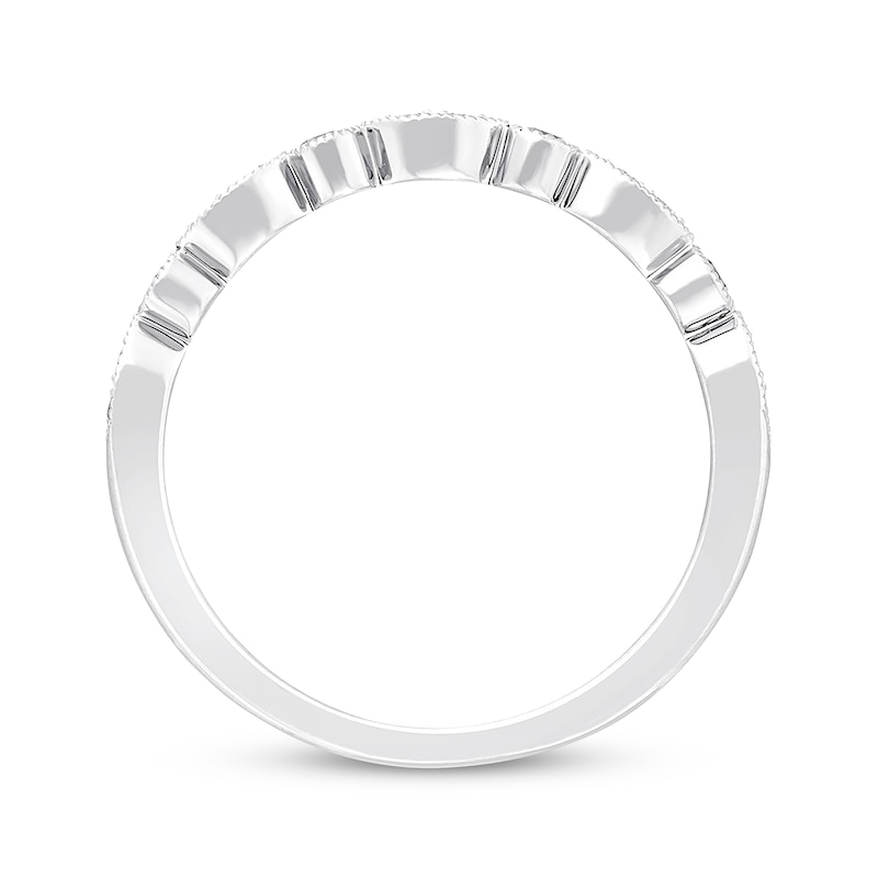 Main Image 3 of Previously Owned Neil Lane Diamond Wedding Band 1/5 ct tw Round-cut 14K Gold Size 4.5