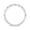 Thumbnail Image 3 of Previously Owned Neil Lane Emerald Anniversary Band 1/5 ct tw Round-cut Diamonds 14K White Gold - Size 5