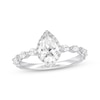 Thumbnail Image 1 of Previously Owned Neil Lane Premiere Diamond Engagement Ring 1-1/2 ct tw Pear, Marquise & Round 14K White Gold Size 5.5