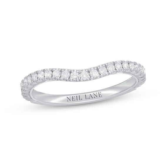 Previously Owned Neil Lane Diamond Wedding Band 1/3 ct tw 14K White Gold Size 8.25