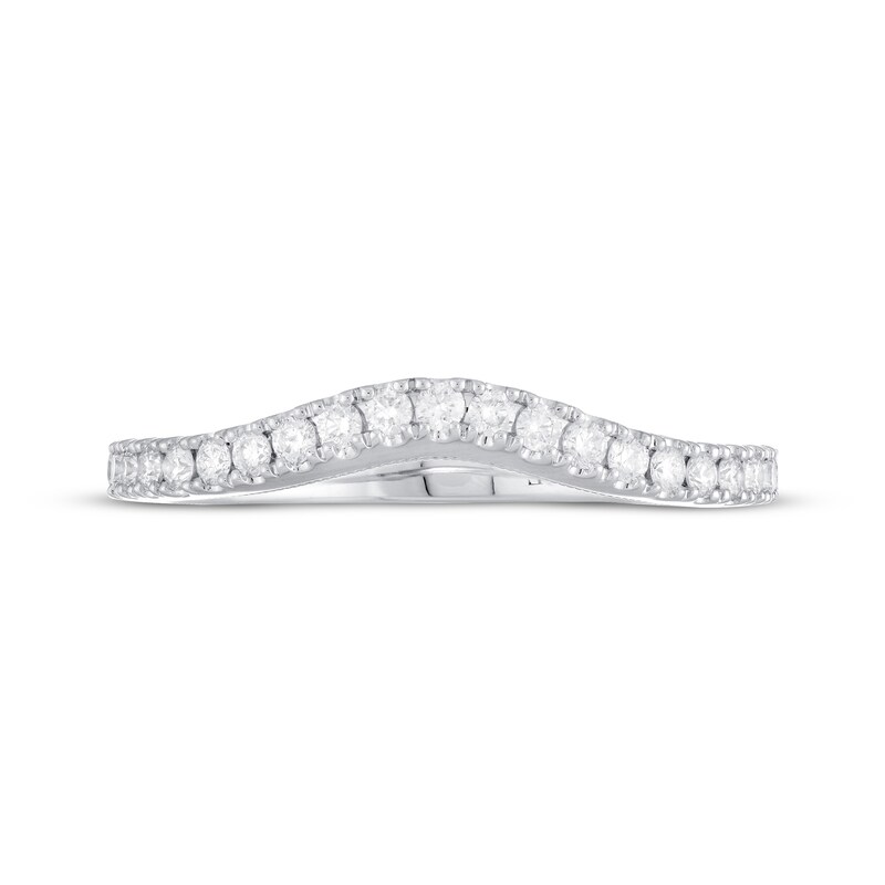 Main Image 3 of Previously Owned Neil Lane Diamond Wedding Band 1/3 ct tw 14K White Gold - Size 8.25