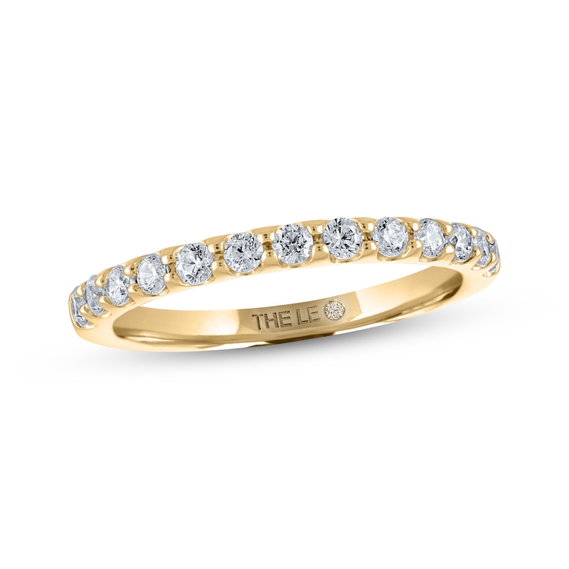 Main Image 1 of Previously Owned THE LEO Diamond Anniversary Ring 3/8 ct tw Round-cut 14K Yellow Gold