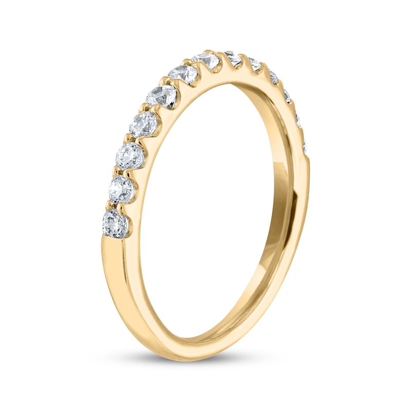 Main Image 2 of Previously Owned THE LEO Diamond Anniversary Ring 3/8 ct tw Round-cut 14K Yellow Gold