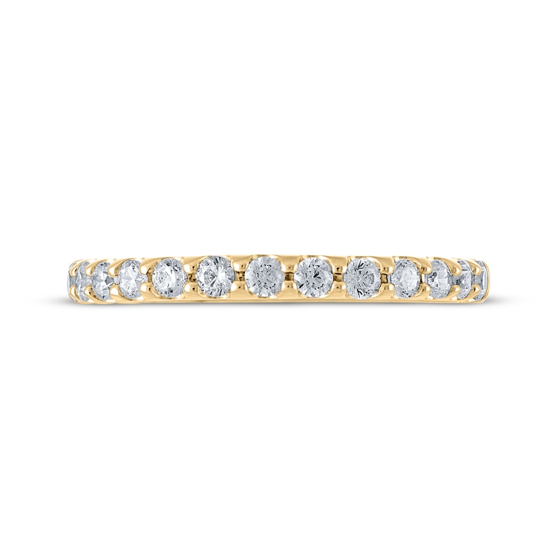 Main Image 3 of Previously Owned THE LEO Diamond Anniversary Ring 3/8 ct tw Round-cut 14K Yellow Gold