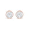 Thumbnail Image 2 of Previously Owned Multi-Diamond Stud Earrings 1-1/8 ct tw Round-cut 10K Rose Gold