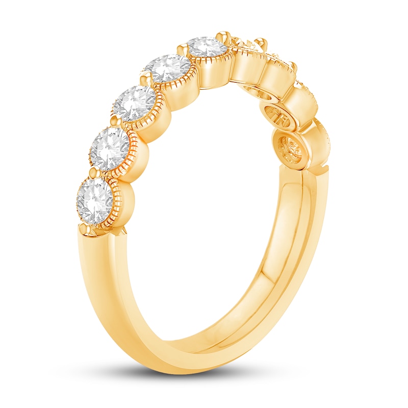 Main Image 2 of Previously Owned Diamond Anniversary Ring 7/8 ct tw Round 14K Yellow Gold