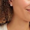 Thumbnail Image 3 of Previously Owned Diamond Stud Earrings 1/4 ct tw Round-Cut 10K White Gold