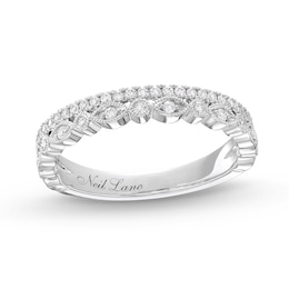 Previously Owned Neil Lane Diamond Anniversary Ring 1/4 ct tw Round-cut 14K White Gold