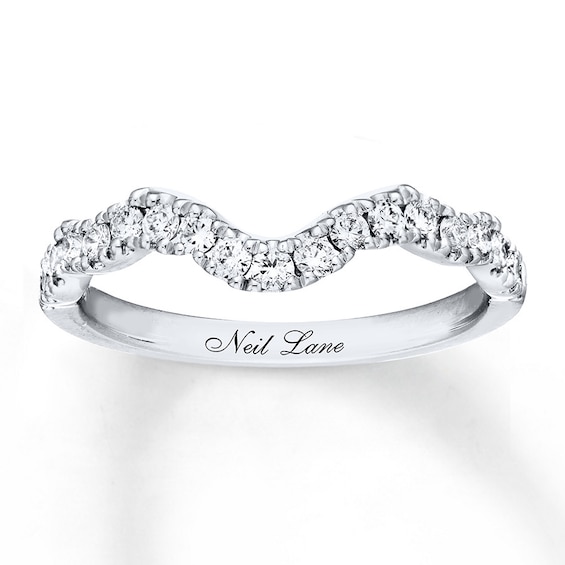 Previously Owned Neil Lane Diamond Wedding Band 1/3 ct tw 14K White Gold