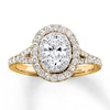 Thumbnail Image 0 of Previously Owned Neil Lane Engagement Ring 1 ct tw Diamonds 14K Two-Tone Gold
