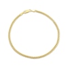 Thumbnail Image 1 of Cuban Curb Chain Bracelet 2.64mm Solid 14K Yellow Gold 7.5”