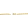 Thumbnail Image 2 of Cuban Curb Chain Bracelet 2.64mm Solid 14K Yellow Gold 7.5”