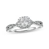 Previously Owned Diamond Promise Ring 1/3 ct tw Round-cut 10K White Gold