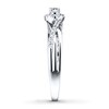 Thumbnail Image 3 of Previously Owned Diamond Engagement Ring 1/4 ct tw Round-cut 10K White Gold