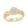 Thumbnail Image 1 of Previously Owned Diamond Engagement Ring 3/8 ct tw Round-cut 14K Yellow Gold